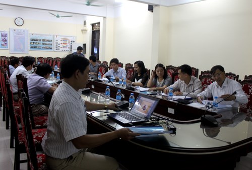 Nghiệm thu đề tài NCKH cấp trường do khoa Khoa học cơ bản thực hiện