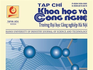 Xuất bản Tạp chí Khoa học và Công nghệ Trường Đại học Công nghiệp Hà Nội tập 60 - số 8 (Tháng 8/2024) bản in