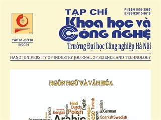 Xuất bản Tạp chí Khoa học và Công nghệ Trường Đại học Công nghiệp Hà Nội tập 60 - số 10 (Tháng 10/2024) bản in