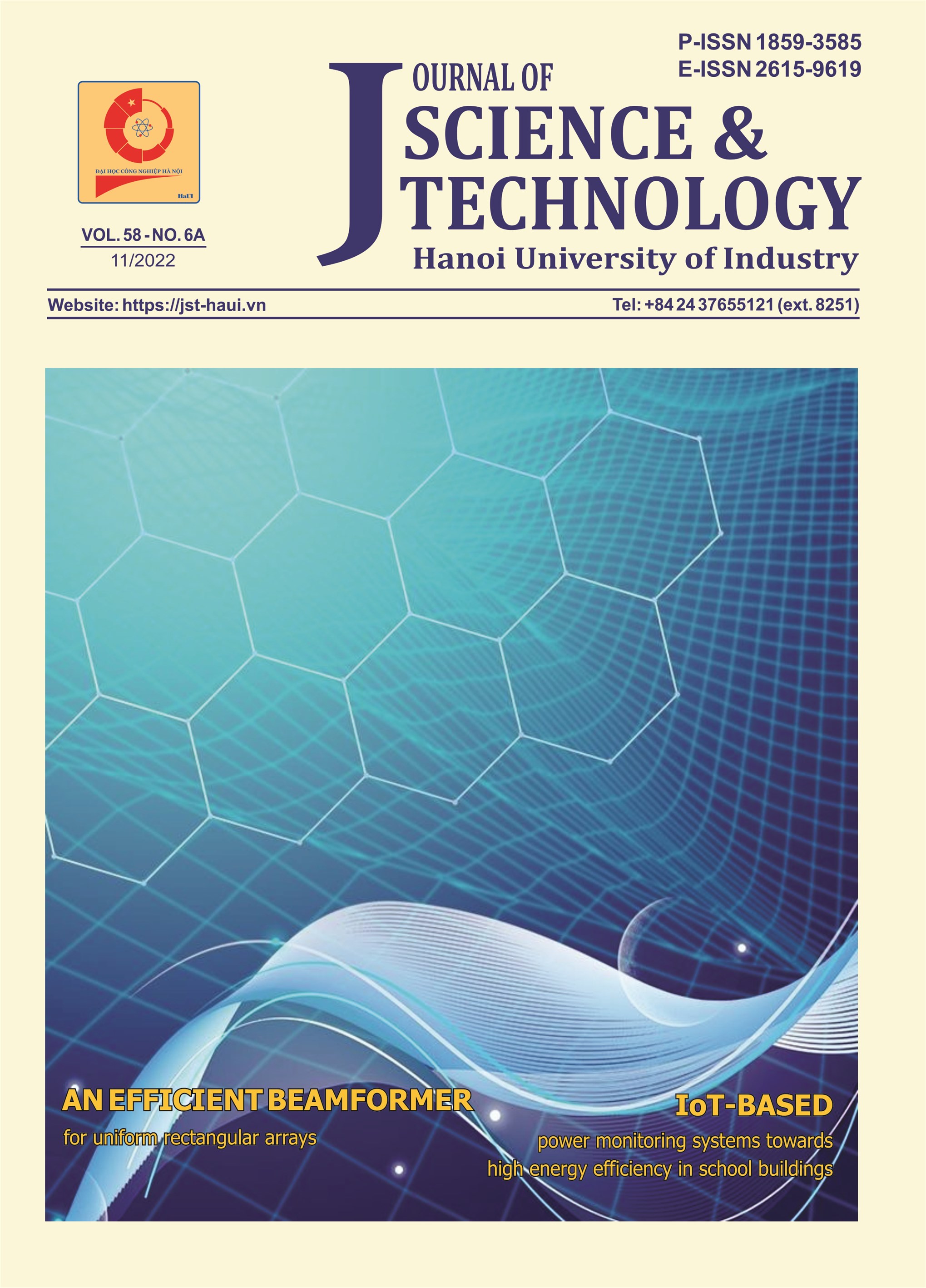 Tạp chí Khoa học và Công nghệ Tập 58 - Số 6A (11/2022)