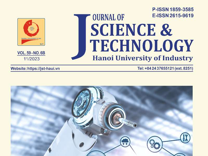 Xuất bản Tạp chí Khoa học và Công nghệ tập 59 - số 6B (Tháng 11/2023)